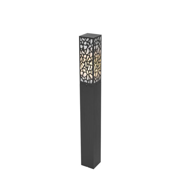 Moderný vonkajší stĺp čierny 90 cm IP44 - Nicole