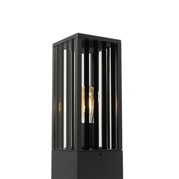 Moderné stojace vonkajšie svietidlo čierne 80 cm IP44 - Dijon - Image 2