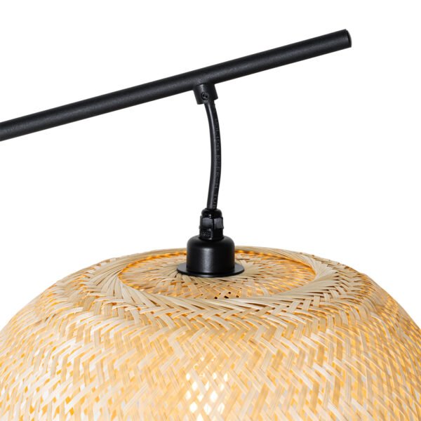 Orientálna vonkajšia stojaca lampa bambus IP44 - Rafael - Image 2