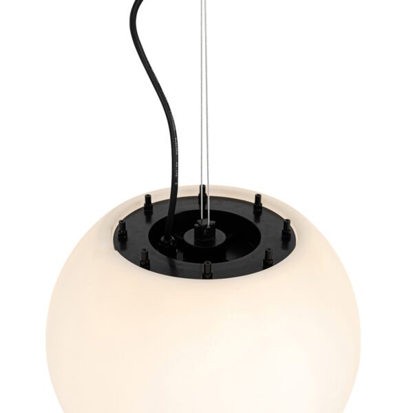 Moderné vonkajšie závesné svietidlo biele 35 cm IP44 - Nura - Image 2