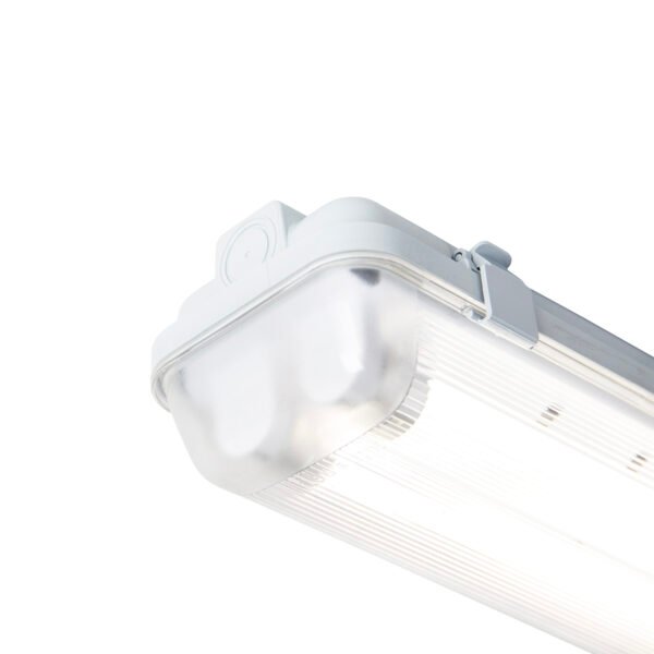 Žiarivka sivá vrátane LED 15W 2250 lm 4000K IP65 - Základňa - Image 2
