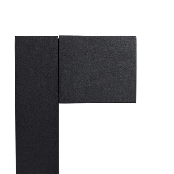 Priemyselná stojaca vonkajšia lampa čierna 80 cm IP44 - Baleno - Image 2