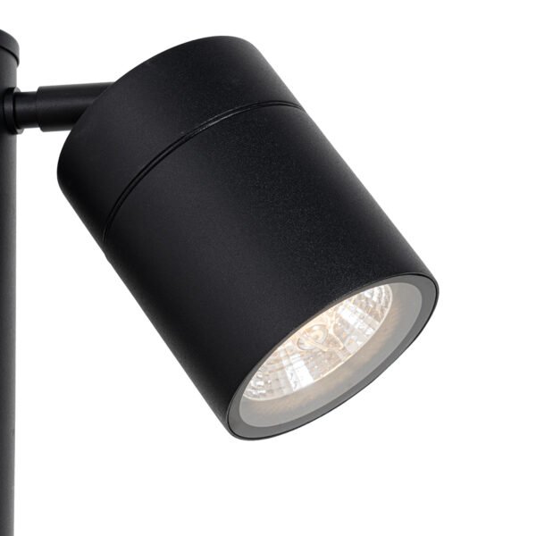 Stojaca vonkajšia lampa čierna 80 cm AR70 nastaviteľná IP44 - Solo - Image 2