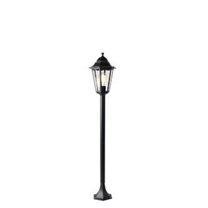 Inteligentná stojaca vonkajšia lampa čierna 120 cm vrátane Wifi ST64 - New Orleans