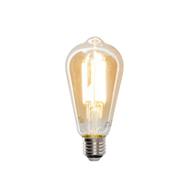 Inteligentná stojaca vonkajšia lampa čierna 120 cm vrátane Wifi ST64 - New Orleans - Image 2