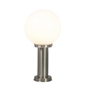 Inteligentný vonkajší lampášový stĺp oceľ nerez 50 cm vrátane Wifi A60 - Sfera
