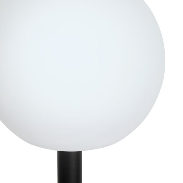 Vonkajšia lampa biela 20 cm vrátane LED IP44 solárny RGBW - Ludger - Image 2