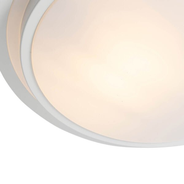 Moderné stropné svietidlo biele 35 cm IP44 - Walden - Image 2