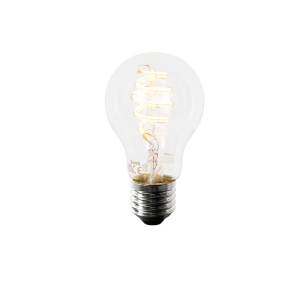 Inteligentná vonkajšia lampa Antique Gold 125 cm IP44 vrátane WiFi A60 - Daphne - Image 2