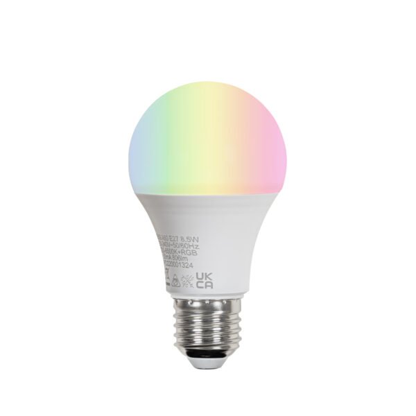 Inteligentná vonkajšia lampa sivá 35 cm IP44 vrátane LED - Nura - Image 2