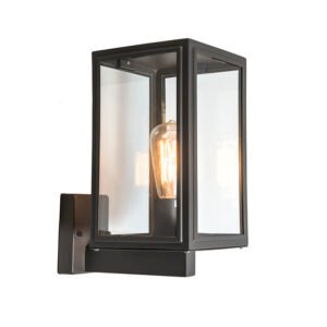 Priemyselná nástenná lampa sivá IP44 - Sutton Up