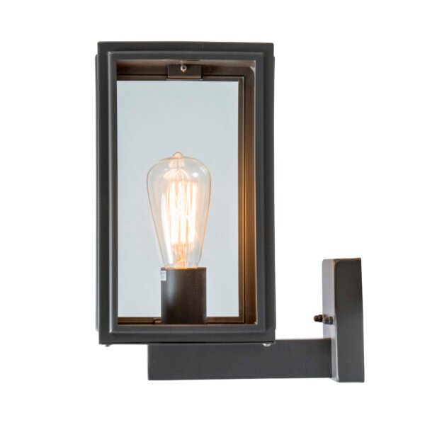 Priemyselná nástenná lampa sivá IP44 - Sutton Up - Image 2