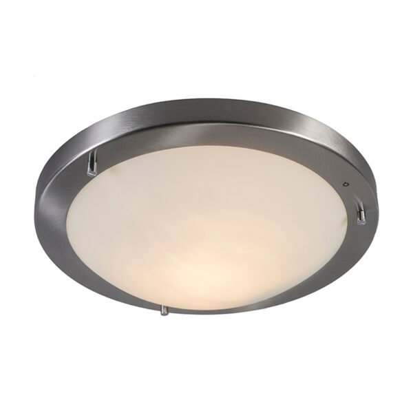 Moderné stropné svietidlo oceľ 31 cm IP44 - Yuma