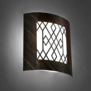 Moderná vonkajšia nástenná lampa hrdzavohnedá IP44 - Emmerald Classic