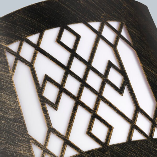 Moderná vonkajšia nástenná lampa hrdzavohnedá IP44 - Emmerald Classic - Image 2