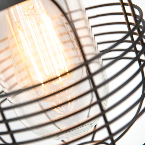 Rustikálna vonkajšia lampa čierna IP44 - Guardado - Image 2