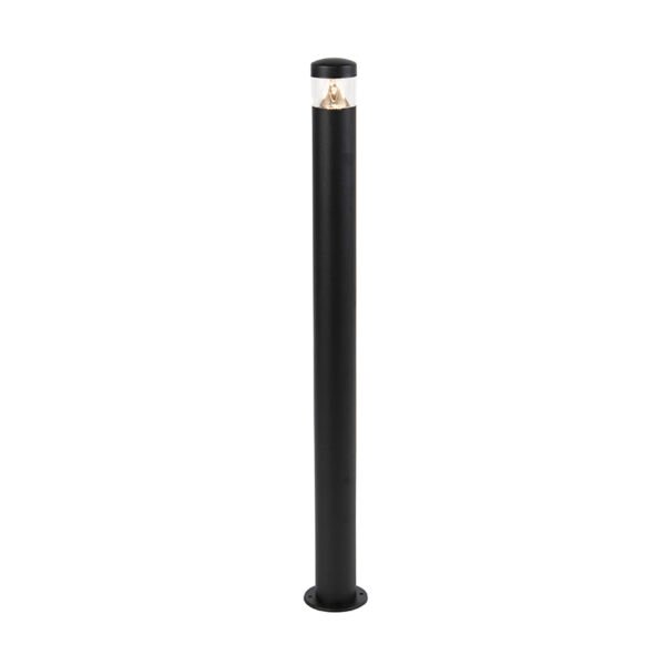 Moderná vonkajšia lampa čierna 100 cm IP44 vrátane LED - Roxy