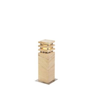 Moderná vonkajšia stojaca lampa pieskovec 40 cm - Grumpy