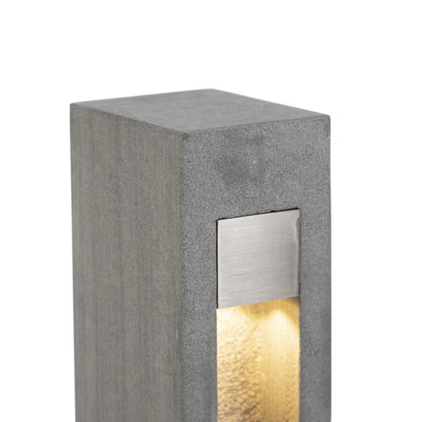 Moderná vonkajšia stojaca lampa Basalt 70 cm - Sneezy - Image 2
