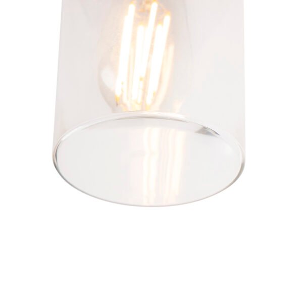 Moderné stropné svietidlo čierne 22,6 cm IP44 - Jarra - Image 2