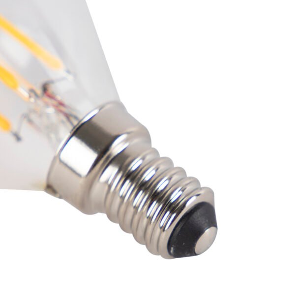 Sada 5 stmievateľných LED žiaroviek E14 Globe P45 5W 470lm 2700K - Image 2
