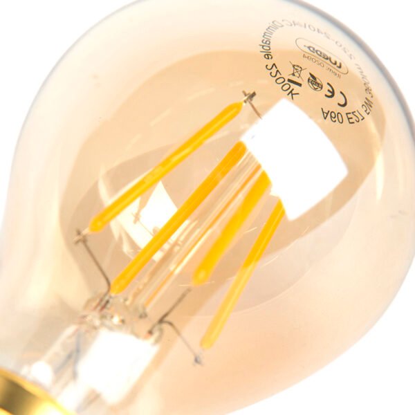 Sada 5 stmievateľných LED žiaroviek Goldline 5W 380lm 2200K - Image 2