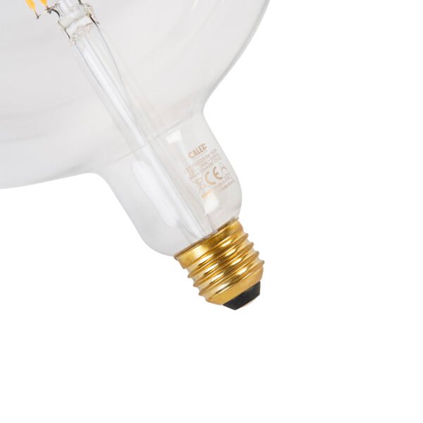 E27 Stmievateľná LED žiarovka zrkadlové sklo G200 čierna 6W 360lm 1800K - Image 2
