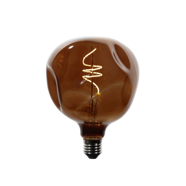E27 Stmievateľné LED žiarovky T125 hnedé 4W 120 lm 1800K