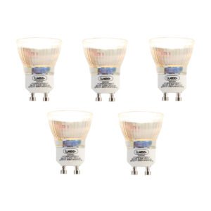 Sada 5 LED žiaroviek GU10 35 mm 3,5 W 180 lm 2700 K