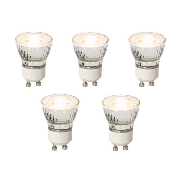 Sada 5 stmievateľných LED žiaroviek GU10 35 mm 4 W 200 lm 2700 K