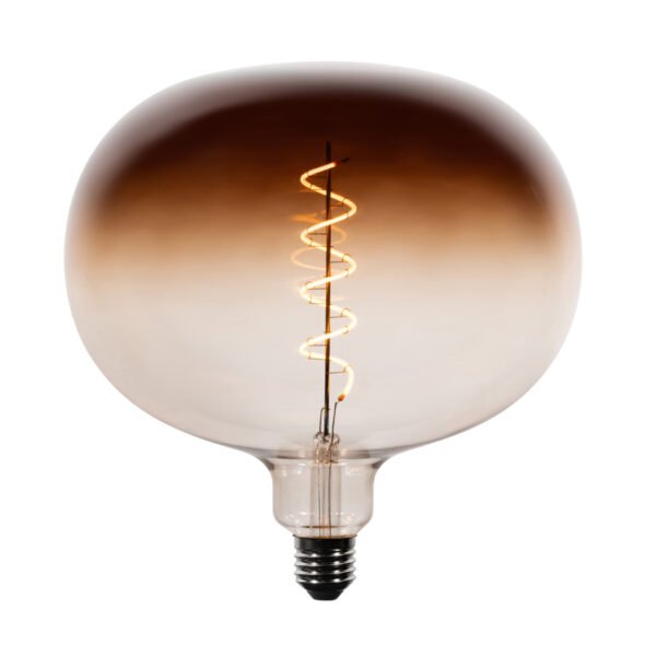 Sada 5 stmievateľných LED žiaroviek E27 G220 hnedá 4,9W 130 lm 1800K - Image 2