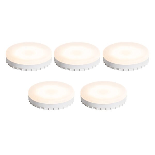 Sada 5 LED žiaroviek GX53 7W 750 lm 3000K