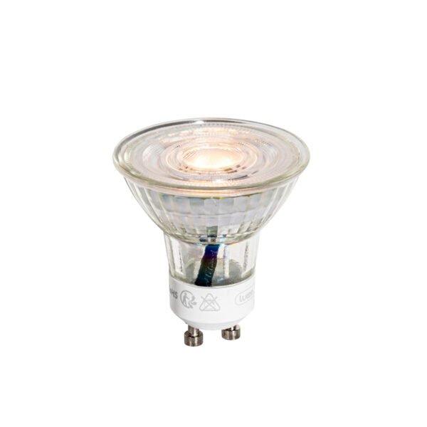 Sada 5 GU10 50mm LED žiaroviek číra 3W 200 lm 2200K - Image 2