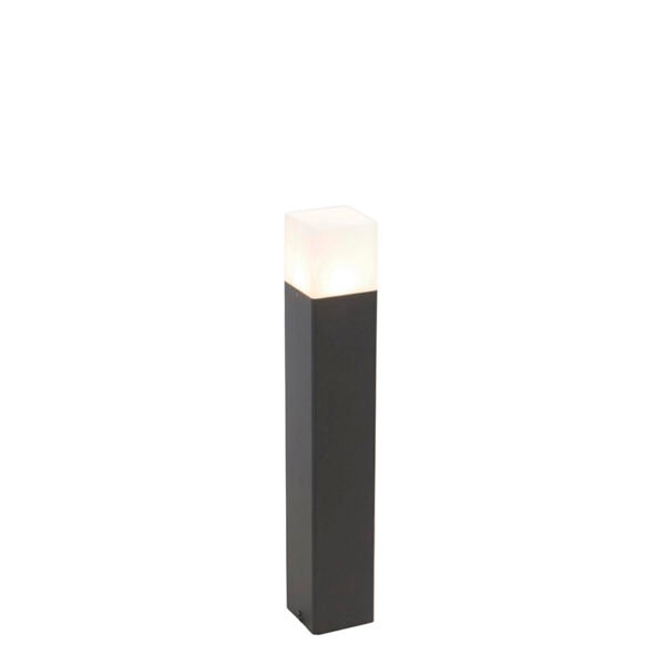 Vonkajšia svietidlo s kolíkom čierny opálový sklenený 50 cm zemný kolík a káblová žľaza - Denmark - Image 2