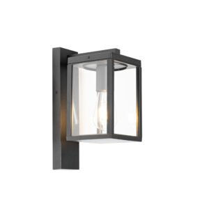 Inteligentná vonkajšia nástenná lampa čierna IP44 vrátane Wifi ST64 - Charlois