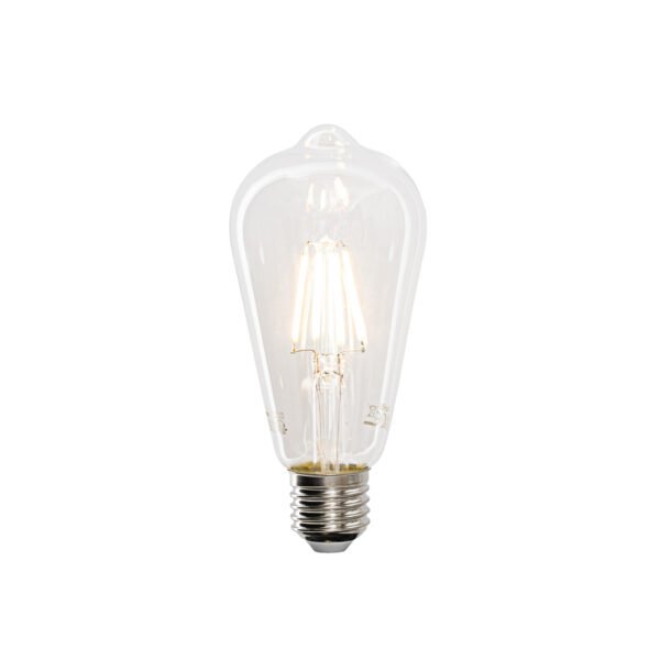 Inteligentná vonkajšia nástenná lampa čierna IP44 vrátane Wifi ST64 - Charlois - Image 2
