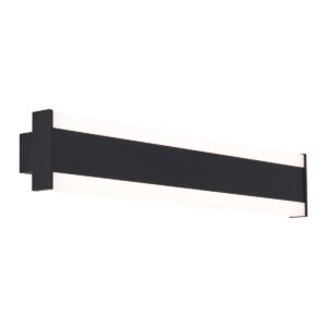 Moderné nástenné svietidlo čierne CCT 60cm vrátane LED IP54 - Vanya