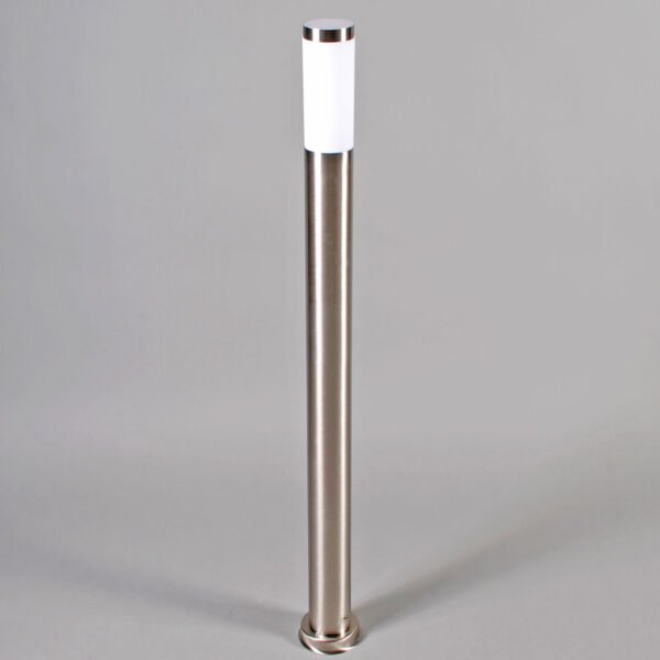 Vonkajšia lampa na stĺp oceľ 110 cm IP44 - Rox s uzemňovacím kolíkom a káblovou objímkou - Image 2